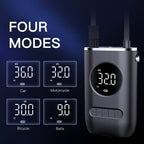 The Oz Bargains Shop™ AirGo Pro – Digital Mini Cordless Tyre Inflator | Portable Air Pump for Car, Bike & Sports Balls