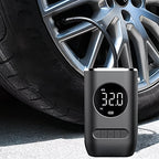 The Oz Bargains Shop™ AirGo Pro – Digital Mini Cordless Tyre Inflator | Portable Air Pump for Car, Bike & Sports Balls