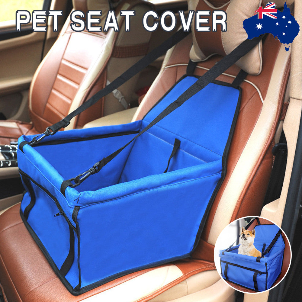 The Oz Bargains Shop™ PetRide Deluxe – Premium Waterproof Car Seat Hammock | Non-Slip Back Seat Protector for Cats & Dogs