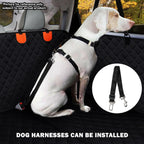 The Oz Bargains™ FurShield Pro – Waterproof Hard Bottom Dog Car Cover