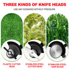 The Oz Bargains Shop™ TurboTrim Pro – Cordless Grass Trimmer & Electric Lawn Mower | Whipper Snipper with 2× Battery (Makita Compatible)