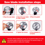 The Oz Bargains Shop™ TurboTrim Pro – Cordless Grass Trimmer & Electric Lawn Mower | Whipper Snipper with 2× Battery (Makita Compatible)